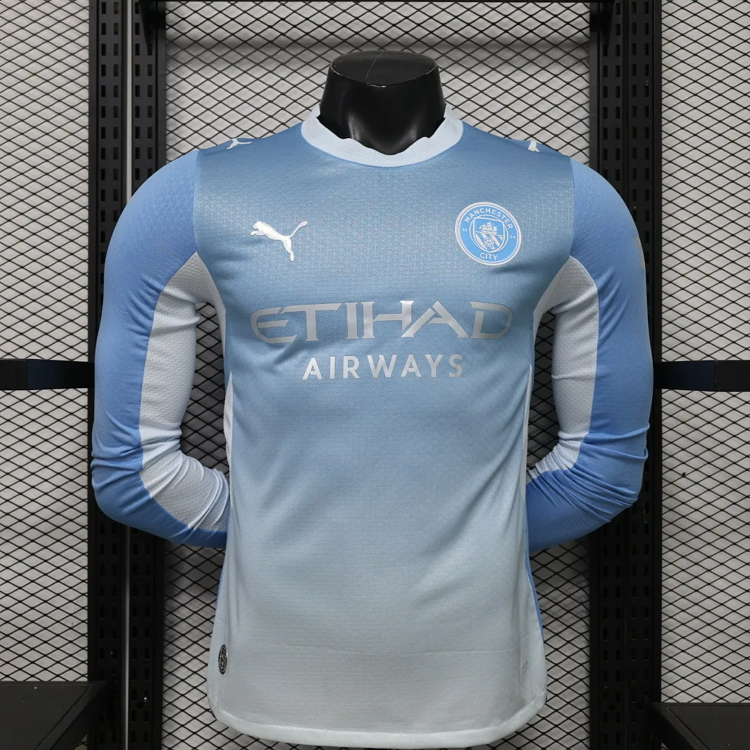 Manchester City 2026-27 Home Long Sleeve product photo 1